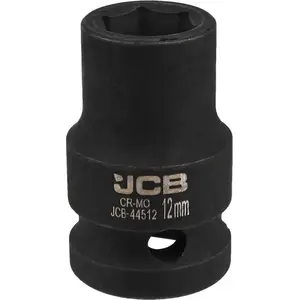 Головка 1/2" 12 мм 6‑гранная, JCB JCB-44512