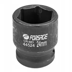 Socket impact 1/2" 24mm (6-point) Forsage F-44524