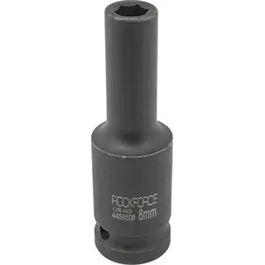 Socket bit Rockforce RF-4458508 8 mm deep 6-point 1/2" drive