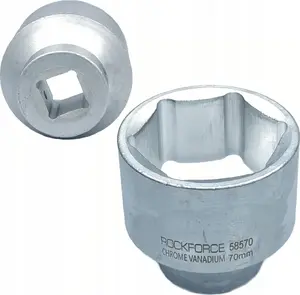 Socket 70 mm 1" 6-point Rockforce RF-58570