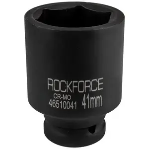 Impact Deep Socket 3/4" Drive 41 mm 6-Point, 100 mm Length — Rockforce