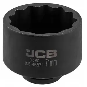 Ударная насадка 3/4" 71 мм (12-гранная) JCB