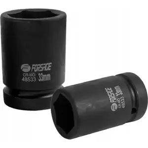 Impact Socket 33 mm 1" (6-point) Forsage F-48533
