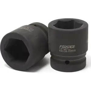 Socket impact 1" drive 22 mm 6-point Forsage F-48522