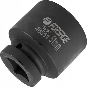 Impact Socket 1" 51 mm (6-point) Forsage