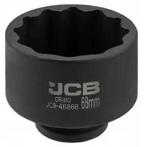 Impact Socket 3/4" 68mm 12-Point JCB JCB-46868