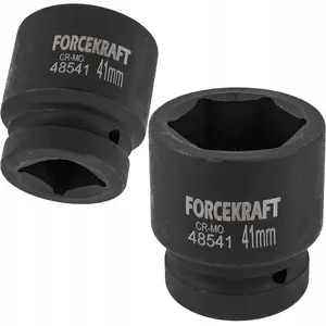 Impact Socket 41 mm 1" 6-Point Forcekraft FK-48541