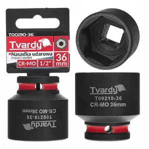 Socket impact 1/2" 6-point 36 mm CR-MO for impact wrench Tvardy