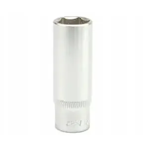 Socket bit 6-point long 1/4" CR-V 10 mm — GEKO