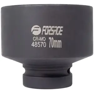 Impact Socket 1" 70mm 6-Point Forsage