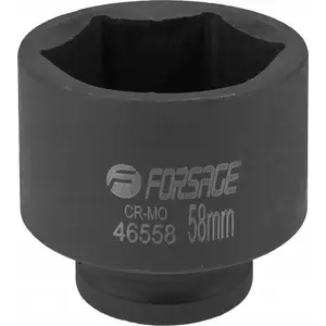 Impact Socket 3/4" 58mm (6-point) Forsage