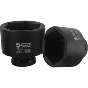 Impact Socket 3/4" 63 mm (6-point) Forsage F-46563