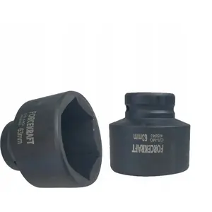Impact Socket 1" 63 mm (6‑point) Forcekraft FK-4858063