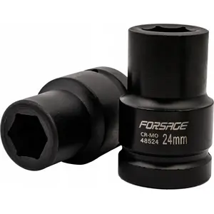Impact Socket 24 mm 1" 6-Point Forsage F-48524