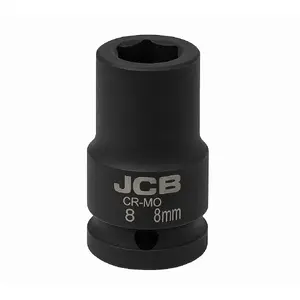 Socket bit 1/2" 8 mm (6-point) JCB - JCB-44508