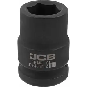 Головка ударная 3/4" 21 мм 6-гранная, JCB JCB-46521