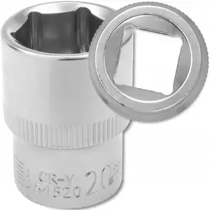 Головка 1/2" 20 мм (6-гранная) JCB