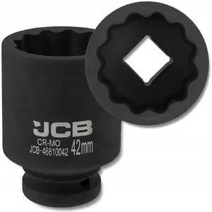 Головка ударная глубокая 3/4" 42 мм (12-гранная) JCB