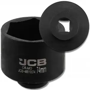 Ударная торцевая головка 3/4" глубокая 74 мм 6-гранная JCB
