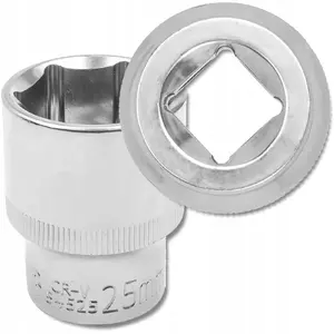 Uzgriežņu ligzda 1/2" 25 mm (6‑stūra) JCB