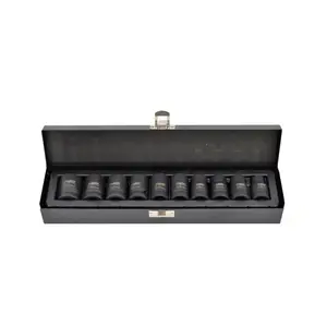 Socket set AWTools AW38623BL — compact socket kit, 10 pieces, total weight 1.4 kg