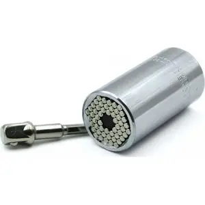 Socket Set GEKO G15021 universal CR-V 11–32 mm with adapter (30 pieces)