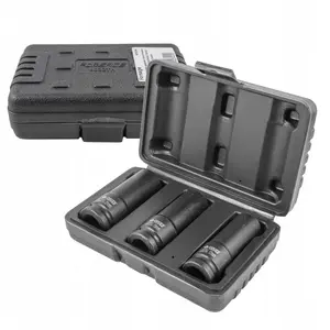 Impact thin-wall 1/2" hex socket set Forsage F-4032TH, 3 pcs (17, 19, 21 mm)