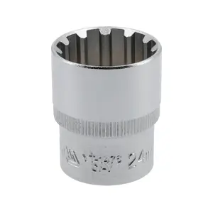 Socket 1/2" YATO YT-1476, 38 mm length, single piece