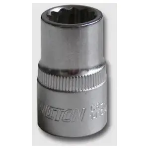 Socket bit 1/2" 17 mm, Honiton H1717, 12-point hand tool attachment