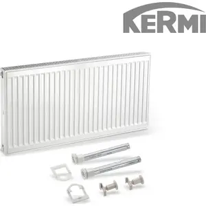 Radiator Kermi FTV 30 600/500 hygienic panel radiator with brackets 576 W