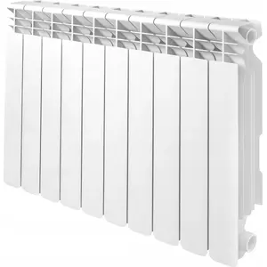 Aluminium Radiator Dymo Wulkan 500/100 — sectional heater, height 500 mm, width 100 mm per section