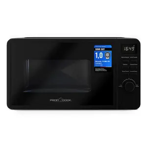 Microwave grill countertop ProfiCook PC-MWG 1319, 20 L, 700 W, black, 245 mm turntable