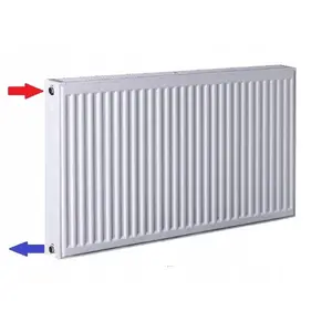 Radiator termo teknik K22/60/050 — panel heater 836 W, model K22 600/500 with brackets