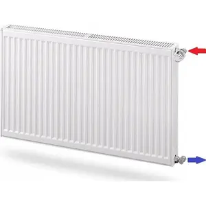 Radiator Kermi V 22/750/800 with brackets, steel panel convector, 1275 W