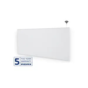 Electric convector heater Adax Neo w/ Wi‑Fi H 10 — 1000 W, digital thermostat, wall-mounted, white, for up to 13 m²
