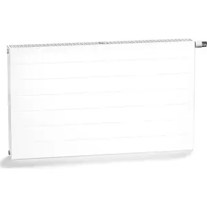 Kermi radiator LINE-V PLV 22 505/1405 left with brackets, heat output 1505 W