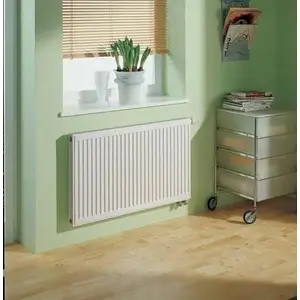 Radiator Kermi FTM 11/600/1100 central connection, 900 W, right-side valve head