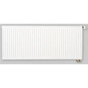 Radiators Caradon V33/60/160 — 3778 W, modelis V33/60/160 ar sienas stiprinājumiem