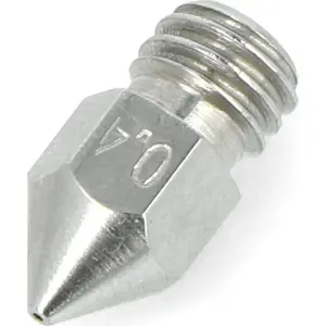 Nozzle 0.4 mm MK8 for 1.75 mm filament, stainless steel (OEM)