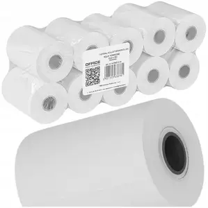 Thermal paper rolls Office Products 57 mm x 20 m, thickness 48 µm ±6, pack of 10, white