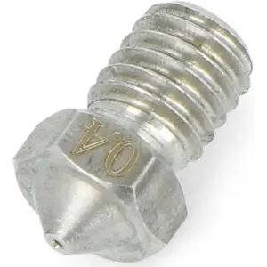 Sprausla 0,4 mm priekš E3D — 1,75 mm filaments — tērauds