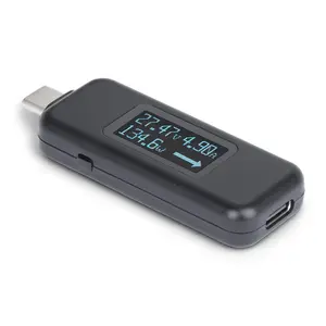 StarTech USB-C Power Tester Digital Multimeter Bi-Directional Voltage & Current Meter 4.5–50V up to 240W PD EPR Portable