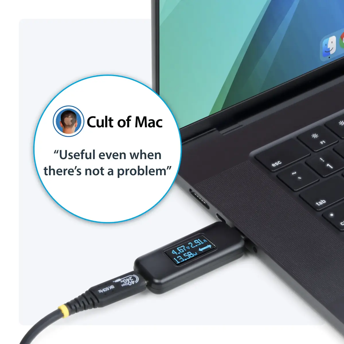 StarTech USB-C Power Tester Digital Multimeter Photo 7