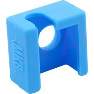 Kyocera silicone heater block cover MK8 — protective sleeve for 3D printer hotend