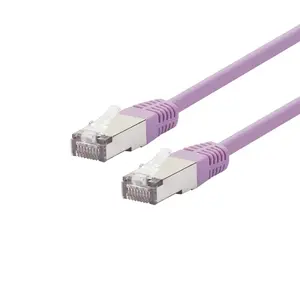 LOGON tīkla kabelis TCR55SS003V — Cat5e S-FTP (SF/UTP), RJ-45—RJ-45, 0,3 m, violets