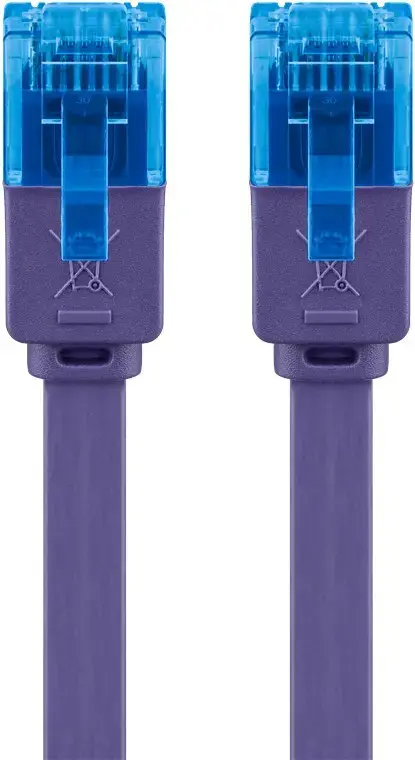 GOOBAY CAT6A flat patch cable 0.5 m Photo 4