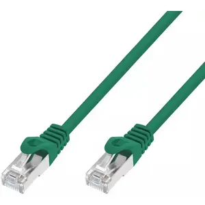 Patchcord LAN Extralink Kat.7 S/FTP 2 m 20G Green — copper twisted-pair cable
