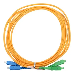Fibre optic cable Extralink EX.31032 FTTH G.657.A1 SC‑SC 2 m, full duplex (Blue/Green/Orange)