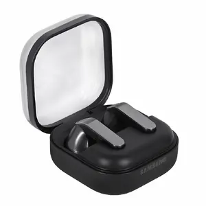 Bezvadu iekšausu austiņas Samsung Galaxy Buds4 — Bluetooth, intraaurālas, melnas