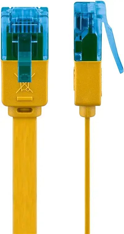 GOOBAY Cat 6A плоский патч‑кабель 3 м Photo 3
